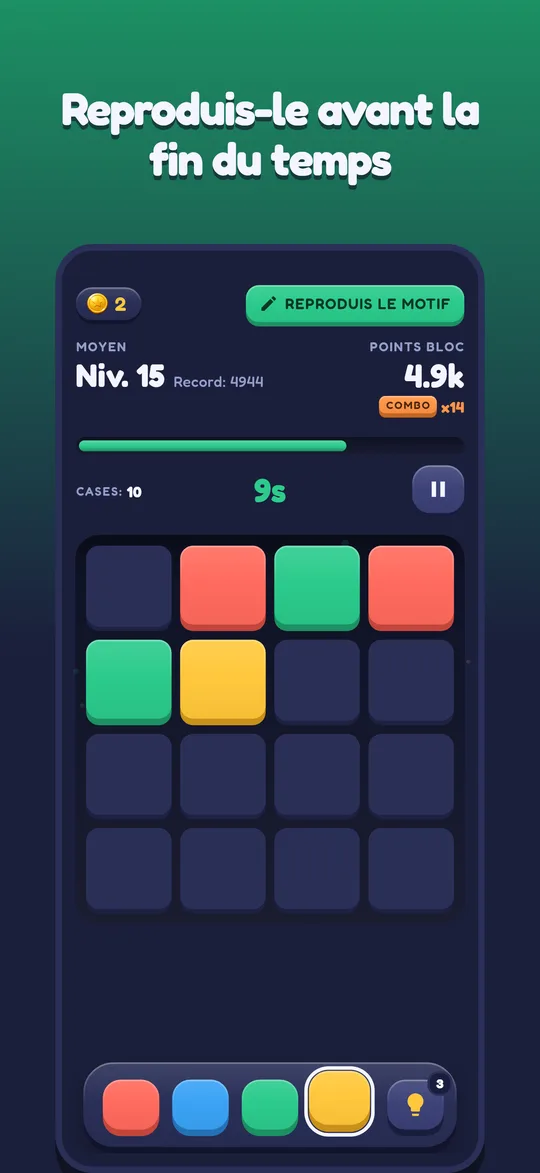 200 niveaux qui évoluent avec toi
